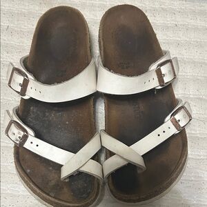 Birkenstock Kids White Sandals